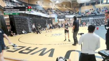 141 lbs Champ. Round 2 - Kieran Thompson, Adams State vs Griffin Rial, Air Force Prep