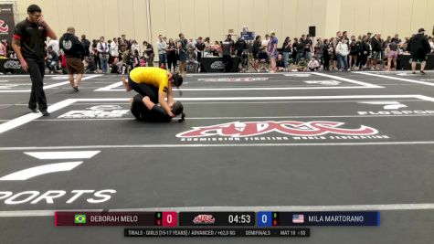 Deborah Mel vs Mila Martorano 2025 ADCC Orlando Open/Youth Trials