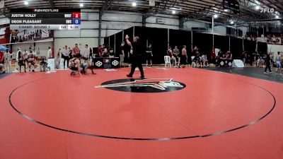 70 kg Champ. Round 1 - Justin Holly, WNY RTC vs Deon Pleasant, Dragon Wrestling Club