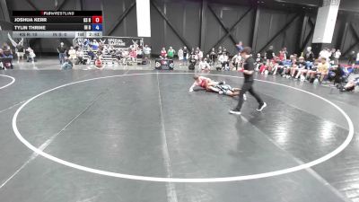 144 lbs Joshua Kerr, Kansas Red vs Tylin Thrine, Indiana Blue