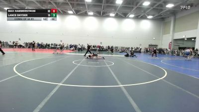 126 lbs Consi Of 64 #1 - Max Hammerstrom, NH vs Lance Snyder, VA