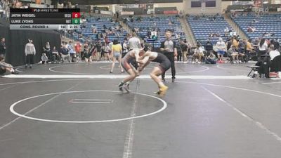 141 lbs Cons. Round 4 - Luke Lyons, Northern Oklahoma College-Tonkawa vs Jatin Weigel, Benedictine College