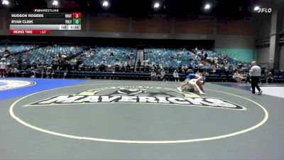 174 lbs Quarterfinal - Hudson Rogers, UNATT-Utah Valley vs Ryan Clink, Cal Poly