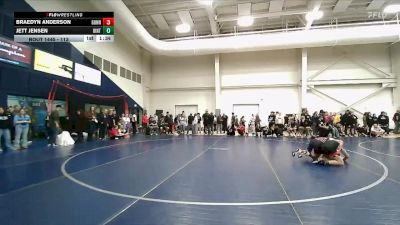 113 lbs Semifinal - Braedyn Anderson, Gunnison vs Jett Jensen, Uintah