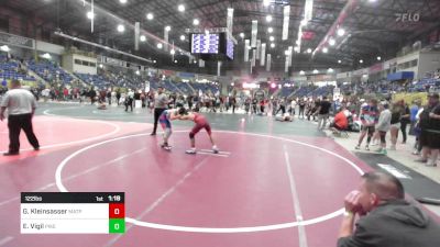 122 lbs Rr Rnd 2 - Gavin Kleinsasser, Matpac WC vs Evan Vigil, Pikes Peak Warriors