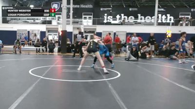122 lbs Rr Rnd 3 - Hunter Webster, BKWC - HSC vs Logan Forgatch, Scorpions - HSC