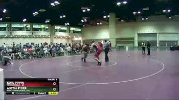 220 lbs Round 3 (8 Team) - Austin Ryder, Rootstown Raiders vs Kohl Pippin, Team Wakulla