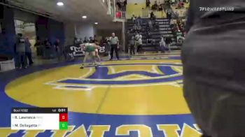 172 lbs Consy 8 - Rune Lawrence, Frazier vs Michael Dellagatta, St. Joseph Regional-NJ