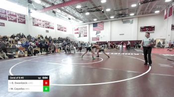 165 lbs Consi Of 8 #2 - Braxton Swanbeck, Ledyard vs Michael Capalbo, Griswold/Wheeler