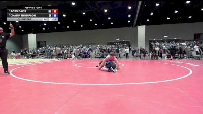 144 lbs Quarters - Ross Davis, MO vs Champ Thompson, OK