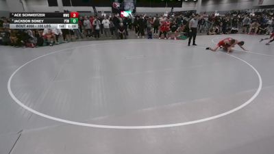 106 lbs Quarters - Ace Schweitzer, MWC Wrestling Academy vs Jackson Soney, Patton Trained WC