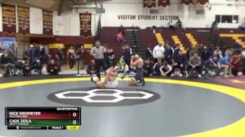 190 lbs Quarterfinal - Nick Wehmeyer, Malvern Prep vs Cade Ziola, Skutt Catholic