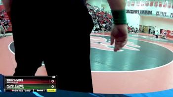 165 lbs 3rd Place Match - Noah Evans, Cincinnati Moeller vs Troy Myers, Wadsworth