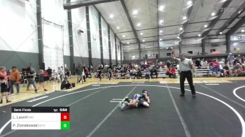58 lbs Semifinal - Levi Launit, Mat Demon WC vs Paxton Zionskowski, UP Outlaws