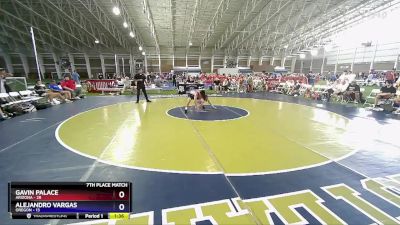 113 lbs Placement Matches (8 Team) - Gavin Palace, Arizona vs Alejandro Vargas, Oregon