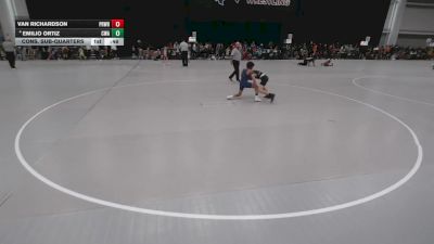 82 lbs Cons. Sub-quarters - Van Richardson, Prodigy Wrestling vs Emilio Ortiz, Contenders Wrestling Academy