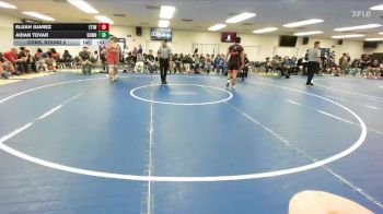215 lbs Cons. Round 2 - Elijah Juarez, Etiwanda vs Aidan Tovar, Downey