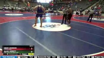 6 lbs Cons. Round 1 - Quon Jarrett, Fort Smith Southside High vs Adam Johnson, Catholic High