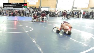 150 lbs Round Of 16 - Henry McElligott, Holliston vs Alex Lamarre, Bristol Central