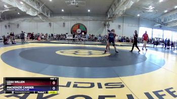 118 lbs Round 1 - Leah Willen, Ohio vs Mackenzie Carder, Pursuit Wrestling Club