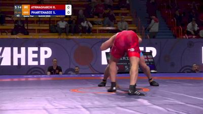 61kg Quarterfinal - Reza Atri, IRI vs Shota Phartenadze, GEO