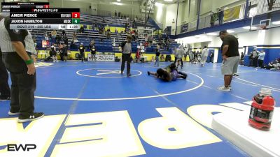 285 lbs Rr Rnd 1 - Ameir Pierce, Bookert T Washington vs Jaxon Hamilton, Muskogee