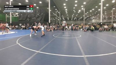 154 lbs Rr Rnd 2 - Billy Dietz, Revival Black - HSC vs Leo Sfakiyanudis, Sly Fox Black - HSC