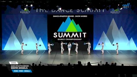 Dance Athletics Denver - Snow Angels [2025 Mini - Pom - Small Semis] 2025 The Dance Summit