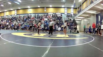 100 lbs. 5th Place Match - Mya Hairston, Festus vs Jacie Moffett, Jay