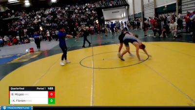 167-177 lbs Quarterfinal - Kenyon Florom, Paxton Youth Wrestling Club vs Ben Mcgee, Amherst