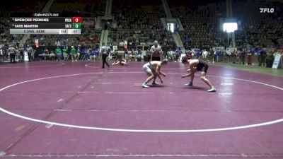 1A-4A 157 Cons. Semi - Spencer Perkins, Prattville Christian Academy vs Tate Martin, Satsuma