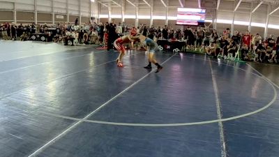 157 lbs Cons. Round 3 - Maxwell Bray, California vs Izak Barragan, California