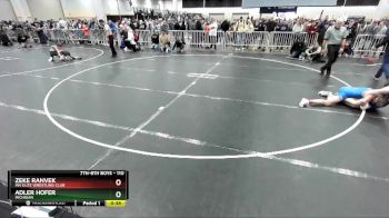 110 lbs Champ. Round 1 - Adler Hofer, Michigan vs Zeke Ranvek, MN Elite Wrestling Club