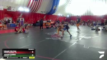 87-92 lbs Round 3 - Drake Pelton, Waukee Warriors vs Haydn Farris, Roncalli