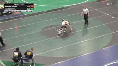89 lbs Round Of 64 - Kamden Miller, Loyalsock vs Hunter Huya, Saegertown