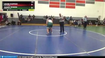 285 lbs Champ. Round 1 - Jacob Chapman, Palo Verde vs Shawn Mckeon, Green Valley