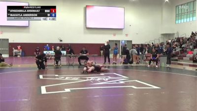 138 lbs Cons. Round 3 - Makayla Anderson, Victor Valley College vs Athizzabella Arsenault, Mt. San Antonio College