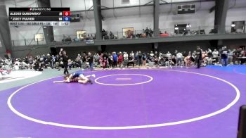 16U Girls FS - 135 lbs Cons. Semis - Alexis Dubowsky, AR vs Zoey Pulver, WA