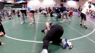 120 lbs Champ. Round 1 - Zack Hartley, Impact Wrestling Academy vs Paul Eaton, Caliber Wrestling Academy