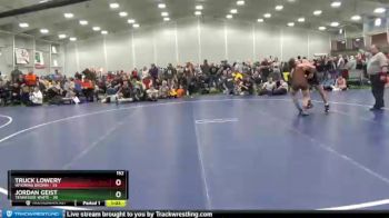 152 lbs Round 5 (6 Team) - Truck Lowery, Wyoming Brown vs Jordan Geist, Tennessee White