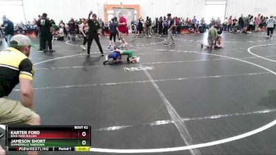 55 lbs Cons. Round 3 - Karter Ford, Back Yard Bullies vs Jameson Short, Summerville Takedown