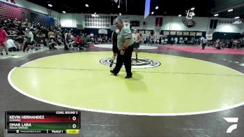 175 lbs Cons. Round 2 - Kevin Hernandez, Elsinore vs Omar Lara, Indian Springs