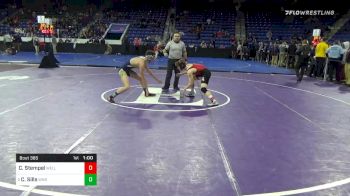 132 lbs Prelims - Chase Stempel, Wellesley vs Conner Sills, Windham