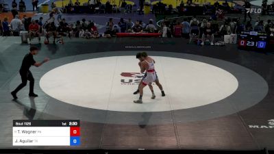 138 lbs Rnd Of 128 - Trey Wagner, PA vs Joel Aguilar, TX