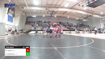 285 lbs Consolation - Merrick Davis, Kiefer High School vs Jordan Goodman, Cleveland Public Schools