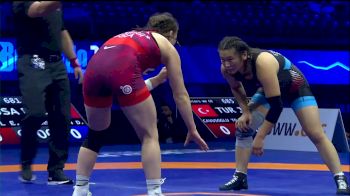 68 kg 1/2 Final - Emma Patrici Bruntil, United States vs Delgermaa Enkhsaikhan, Mongolia