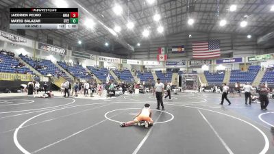 109 lbs Rr Rnd 3 - Jaedrien Pedro, Grand Island Grapplers vs Mateo Salazar, Steel City Reloaded WC
