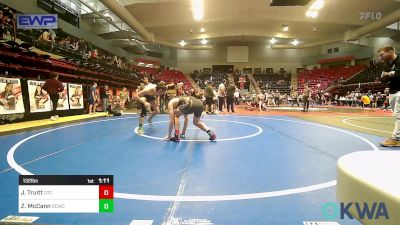 132 lbs Final - Jaxon Truitt, Owasso Takedown Club vs Zeke McCann, Dark Cloud Wrestling Club