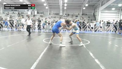 182 lbs Rr Rnd 3 - Logan Rawlinson, Rabbit Wrestling Club - HSB vs Trent True, BlueWave - HSB