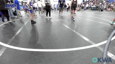 85 lbs Rr Rnd 3 - Devyn Vincent, Lions Wrestling Academy vs Eli Metcalf, Choctaw Ironman Youth Wrestling